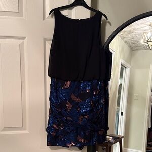 Aidan by Aidan Mattox White Midi Dress